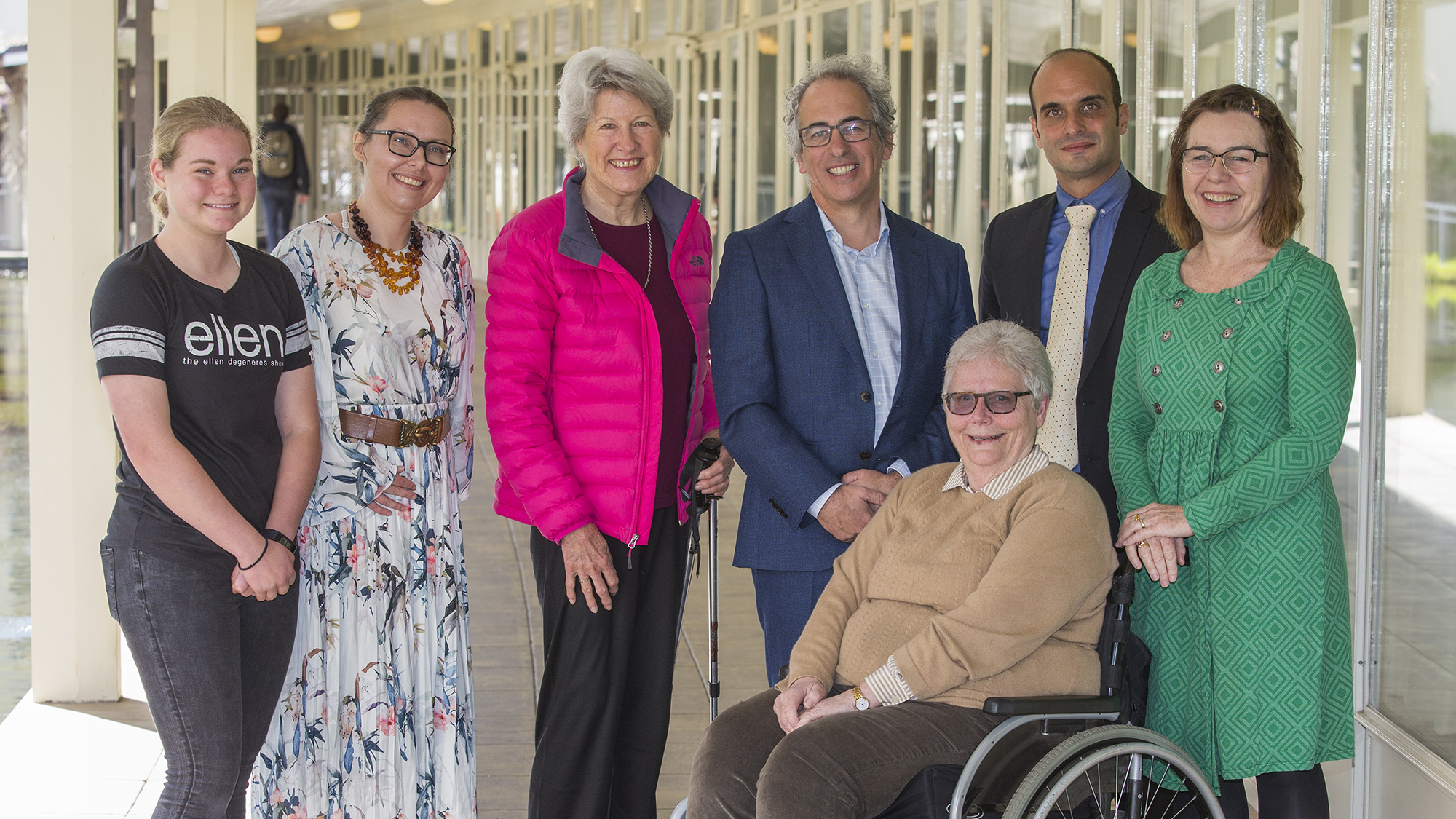 Launch of Our Health in Our Hands, L-R: Ellen Brown, Adjunct Prof Hanna Suominen, Vanessa Fanning, Prof Matt Cook, A/Prof Antonio Tricoli, Katrina Chisholm and, Dr Jane Desborough Launch of Our Health in Our Hands, L-R: Ellen Brown, Adjunct Prof Hanna Suominen, Vanessa Fanning, Prof Matt Cook, A/Prof Antonio Tricoli, Katrina Chisholm and, Dr Jane Desborough