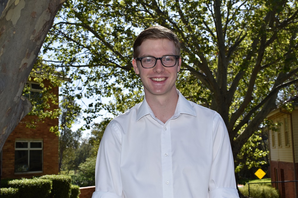 Photo of Liam McBride Kelly, Bill Nicholes Scholarship Recipient Photo of Liam McBride Kelly, Bill Nicholes Scholarship Recipient