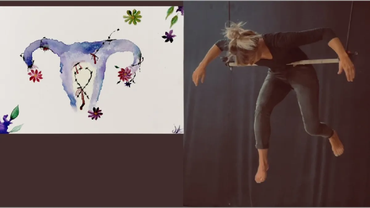 Artists (l-r): Jay Ann (Australia), M. VanVolsem (France)