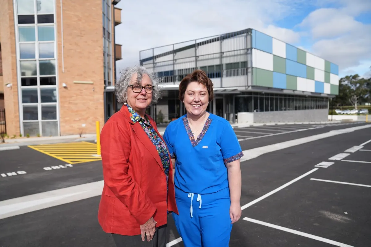 Emeritus Professor Amanda Barnard and medical student, Natalie Gordon