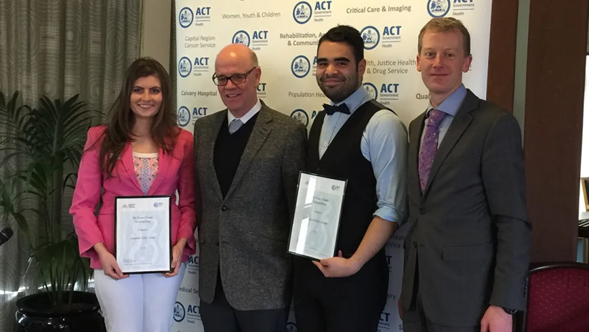 Scholarships being presented