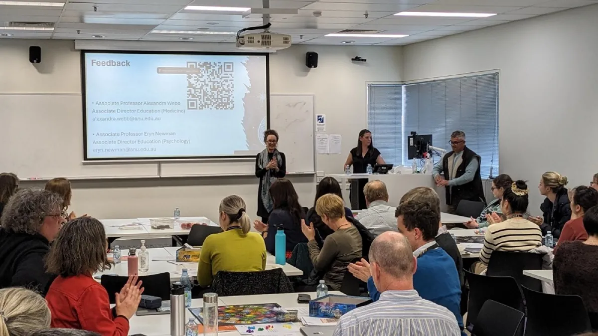 Over 40 staff - academic and professional - came along to learn about decolonisation and indigenisation in education