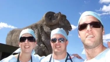 Former students at ANU Medical School Goulburn campus