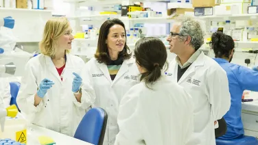 Students in lab