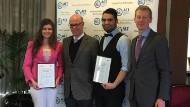 Scholarships being presented