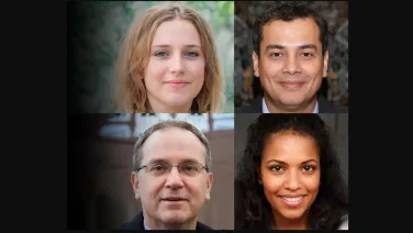 AI faces